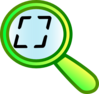 Magnify Screen Clip Art